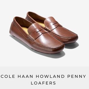 COLE HAAN HOWLAND PENNY LOAFERS